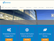 Tablet Screenshot of emme-inc.com